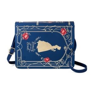 Disney Beauty and the Beast Blue Book Purse